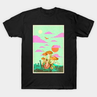 MUSHROOM CITY III T-Shirt